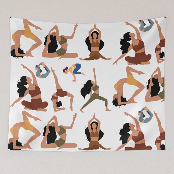 Item preview, yoga girls designed and sold by MYWMC.