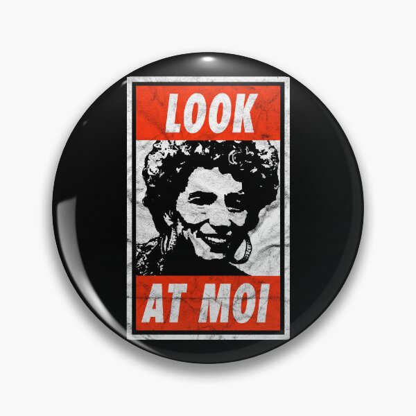 Item preview, Look At Moi - Black Distressed Look designed and sold by risible.