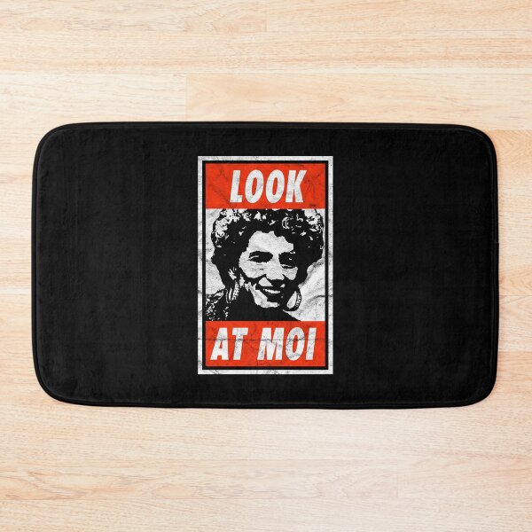 Item preview, Look At Moi - Black Distressed Look designed and sold by risible.