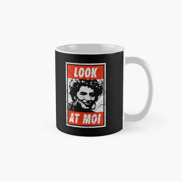 Item preview, Look At Moi - Black Distressed Look designed and sold by risible.