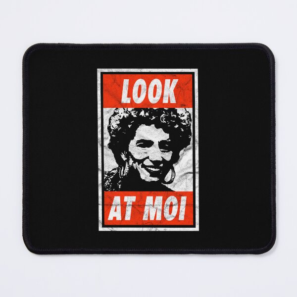 Item preview, Look At Moi - Black Distressed Look designed and sold by risible.