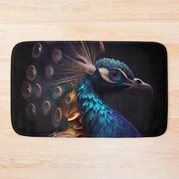 Item preview, The Mysterious "Good luck" Peacock designed and sold by Alternative Art Studio.