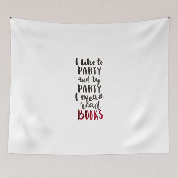 Item preview, I like to party and by party I mean read books designed and sold by Doodles.