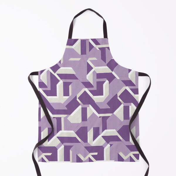 Artikelvorschau, Simple Purple White Pastel Scandifornian Pattern Digital Painting entworfen und verkauft von CodeAndColors.