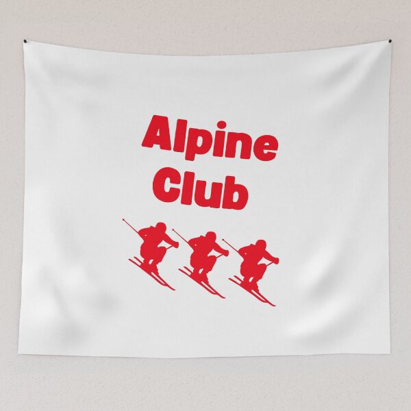 Item preview, Alpine Club - Skiing People designed and sold by SICK-SENSE.
