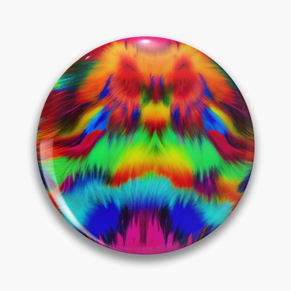 Artikelvorschau, Vibrant Furry Latin Pattern Digital Painting entworfen und verkauft von CodeAndColors.