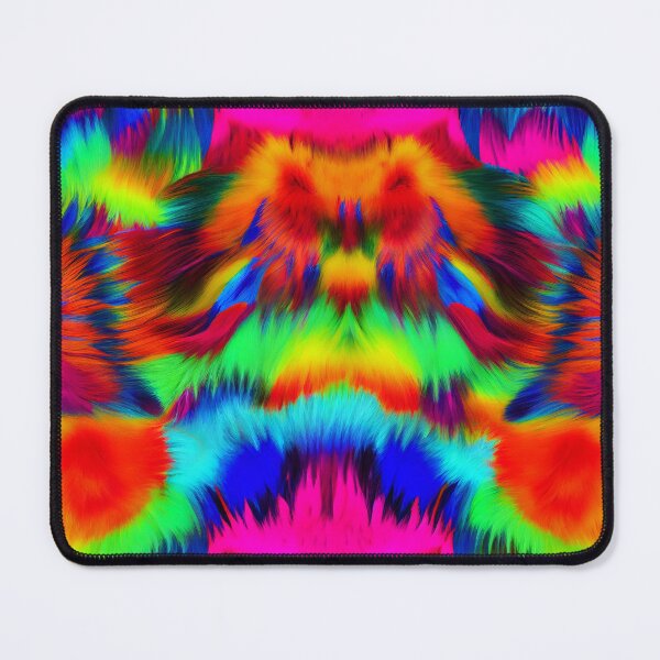 Artikelvorschau, Vibrant Furry Latin Pattern Digital Painting entworfen und verkauft von CodeAndColors.