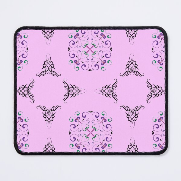Item preview, Colorful, vintage, decorative floral pattern on a pink background. designed and sold by Ihor Ivanov.