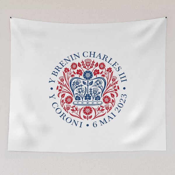 Item preview, British King III Charles Memorabilia Wales Welsh Emblem Mens Kings Coronation May 2023 designed and sold by pipsmerch.