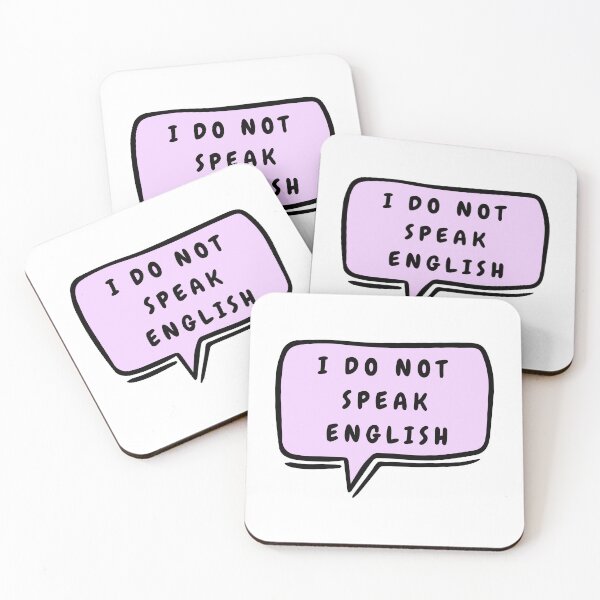 Item preview, No Speak English designed and sold by LionRoxTee.