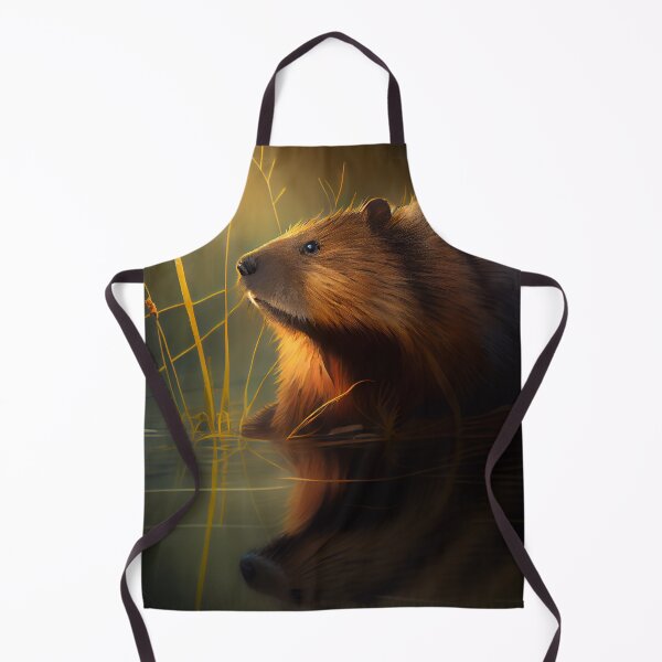 Item preview, Muskrat Bountiful Digital Painting designed and sold by CodeAndColors.