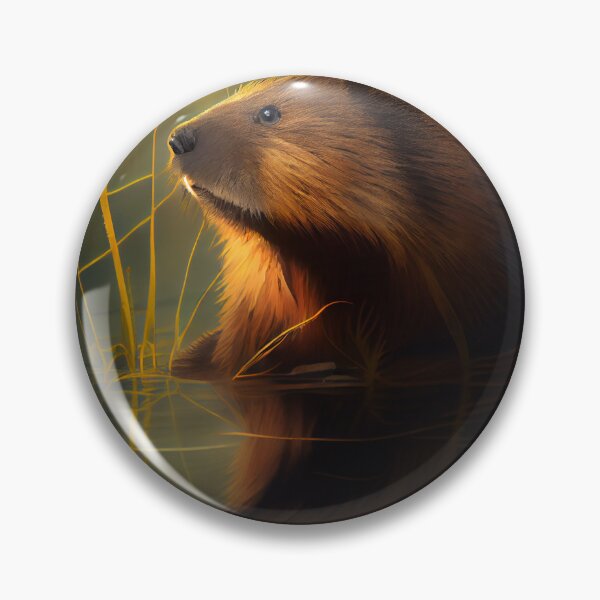 Item preview, Muskrat Bountiful Digital Painting designed and sold by CodeAndColors.