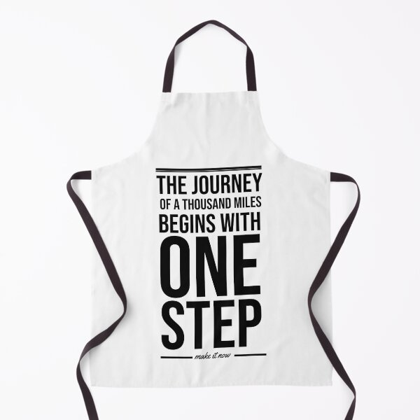 Item preview, The journey of a thousand miles begins with one step designed and sold by we-got-it-DSGN.