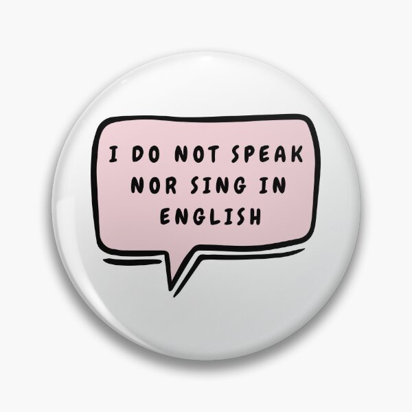 Item preview, No Speak English designed and sold by LionRoxTee.