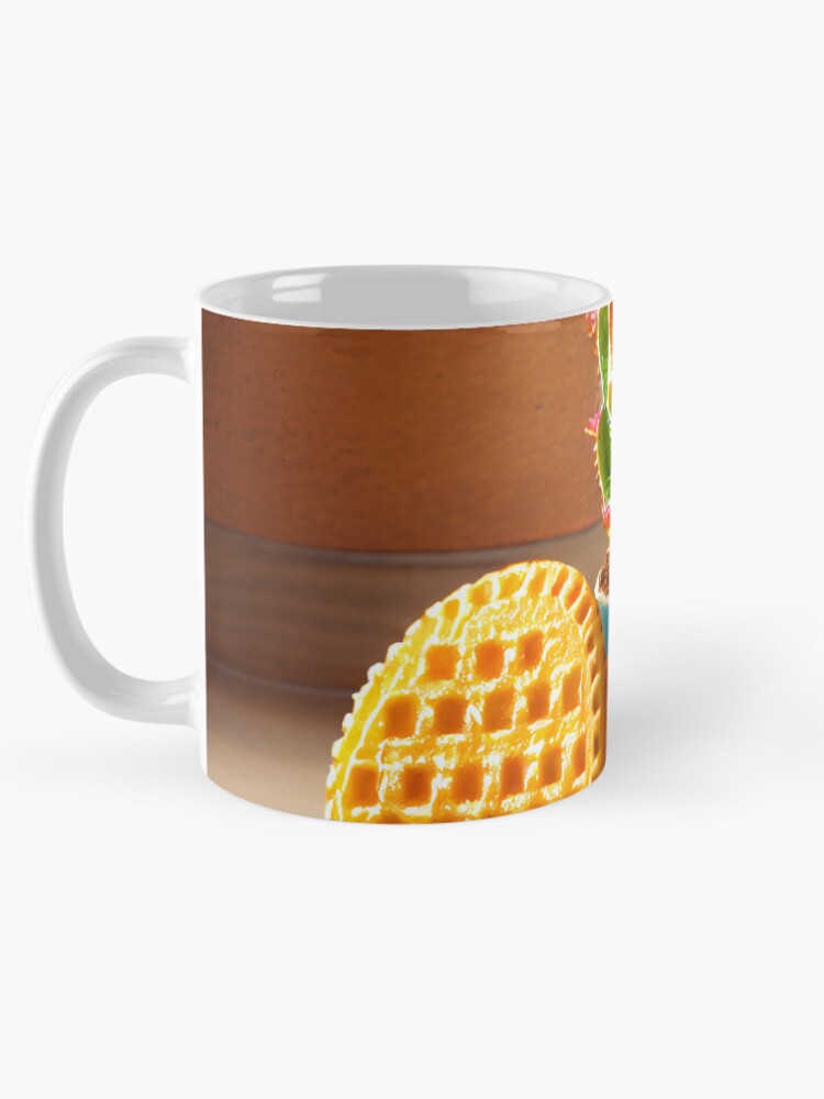 Thumbnail 5 von 6, Kaffeebecher, Cactus and Waffle with a Pebble Digital Painting designt und verkauft von CodeAndColors.
