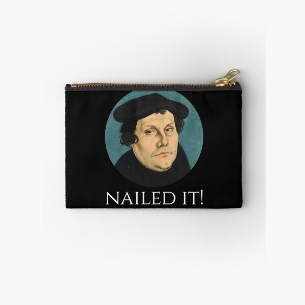 Item preview, Martin Luther - Nailed It! - Funny Protestant Christianity designed and sold by Styrman.