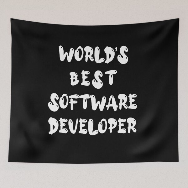 Item preview, WORLD'S BEST Software developer designed and sold by ZEDSOU ⭐⭐⭐⭐⭐.