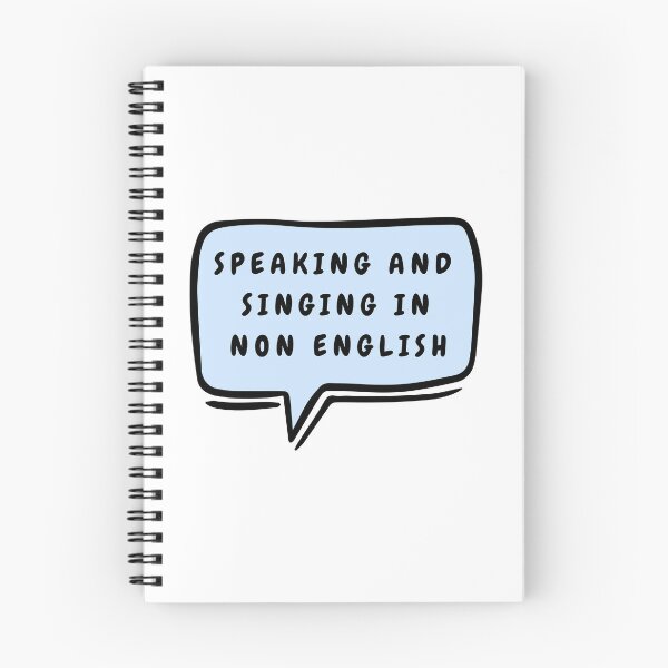 Item preview, Speaking And Singing In Non English designed and sold by LionRoxTee.