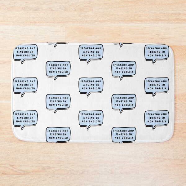 Item preview, Speaking And Singing In Non English designed and sold by LionRoxTee.