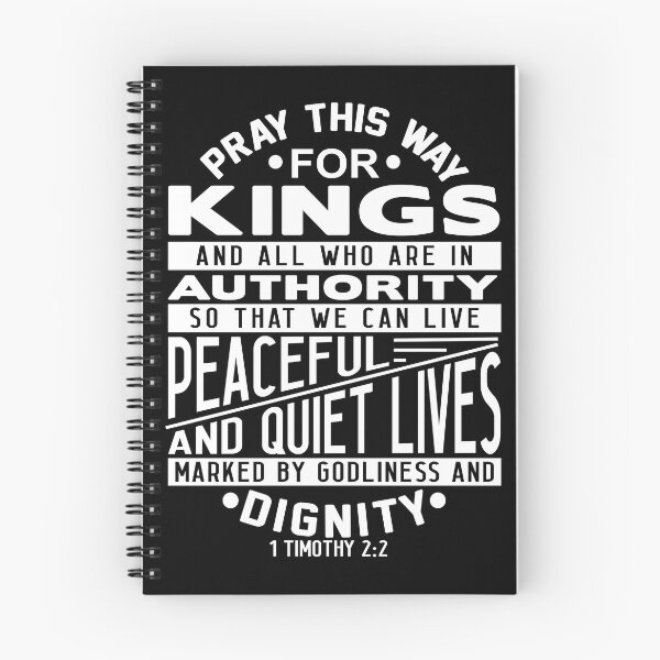 Item preview, Pray For Kings and All In Authority 1 Timothy 2:2 designed and sold by plushism.