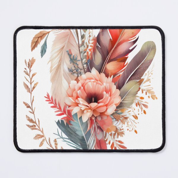 Item preview, Boho Floral Ornaments designed and sold by Gadgetaliciouss.