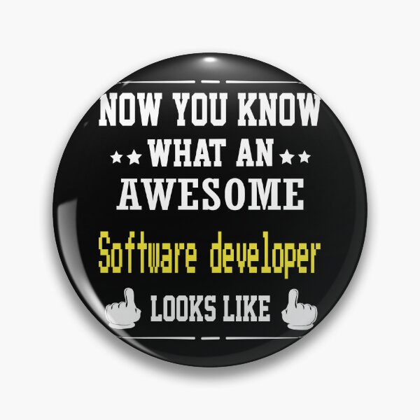 Item preview, Now You Know What An Awesome Software developer Looks Like designed and sold by ZEDSOU ⭐⭐⭐⭐⭐.