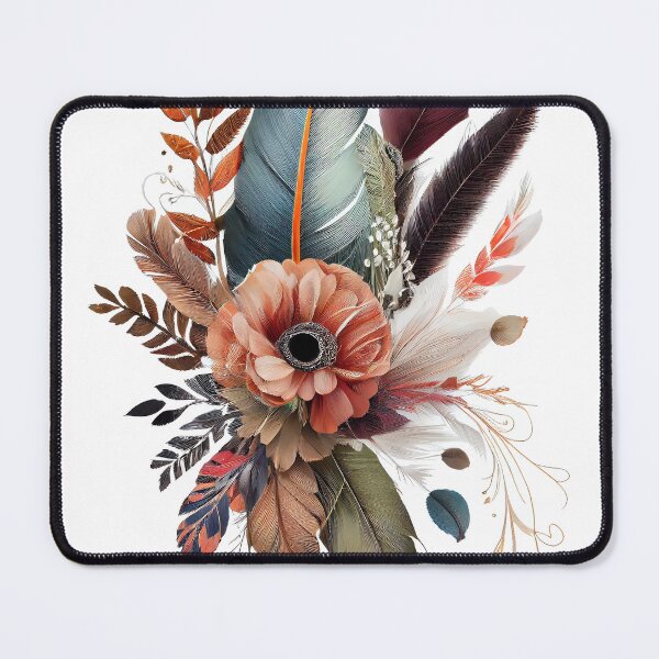 Item preview, Boho Floral Ornaments designed and sold by Gadgetaliciouss.