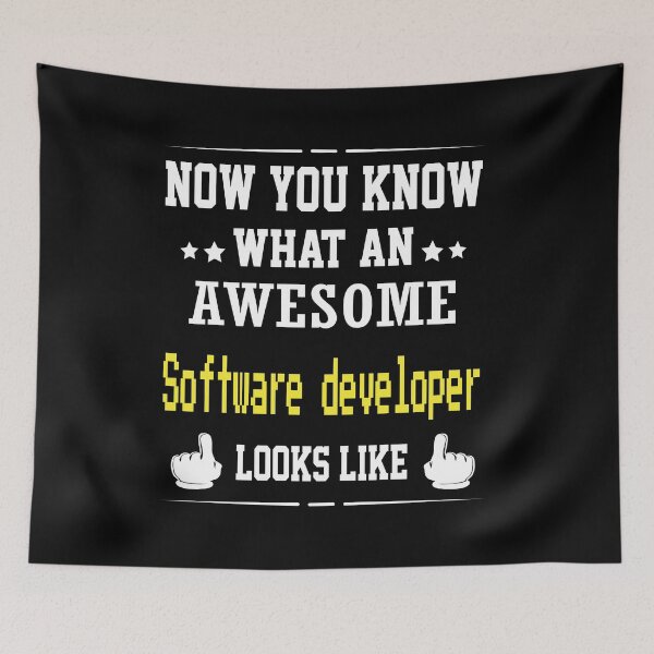 Item preview, Now You Know What An Awesome Software developer Looks Like designed and sold by ZEDSOU ⭐⭐⭐⭐⭐.