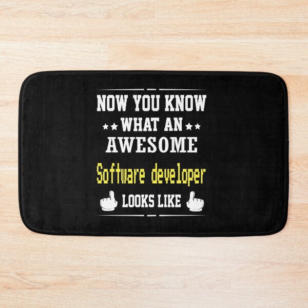 Item preview, Now You Know What An Awesome Software developer Looks Like designed and sold by ZEDSOU ⭐⭐⭐⭐⭐.