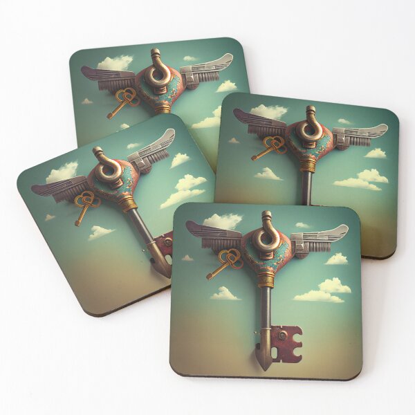 Item preview, Keys to Flight Digital Painting designed and sold by CodeAndColors.