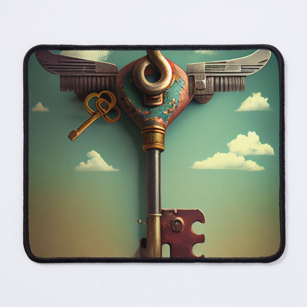 Item preview, Keys to Flight Digital Painting designed and sold by CodeAndColors.