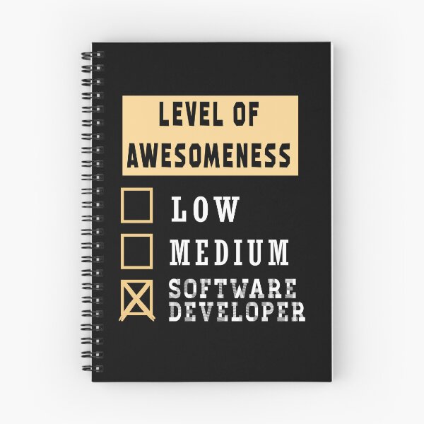 Item preview, Software developer LEVEL OF AWESOMENESS designed and sold by ZEDSOU ⭐⭐⭐⭐⭐.