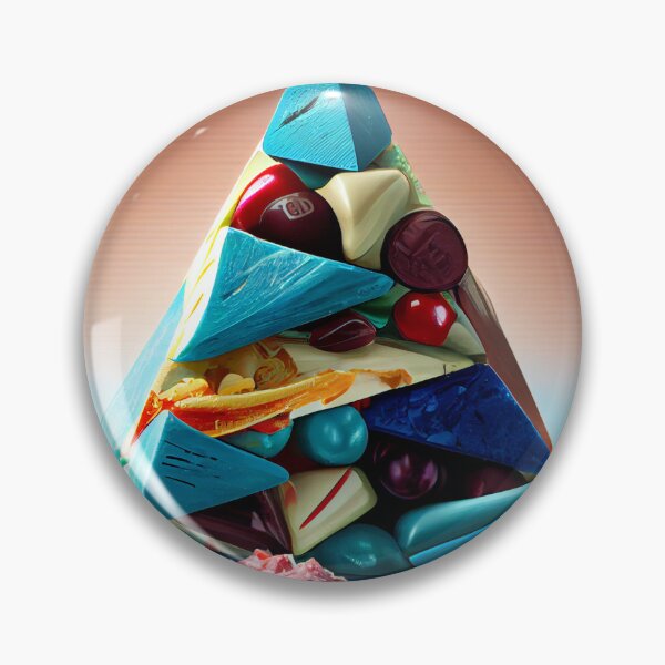 Item preview, Candy Pyramid Spectacle Digital Painting designed and sold by CodeAndColors.