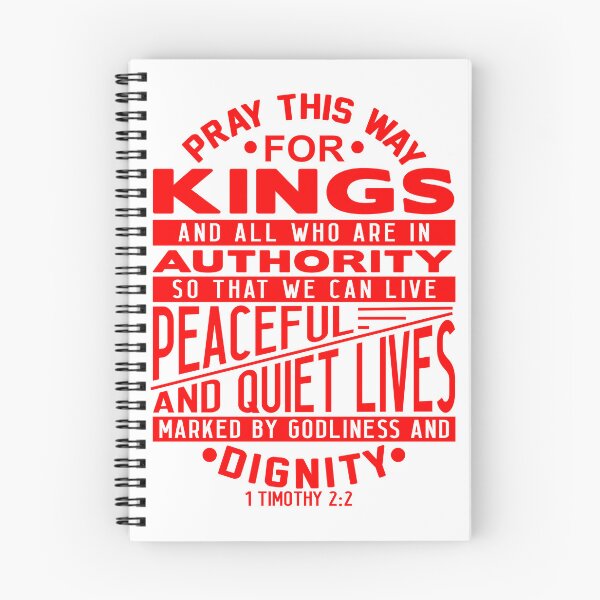 Item preview, Pray For Kings and All In Authority 1 Timothy 2:2 designed and sold by plushism.