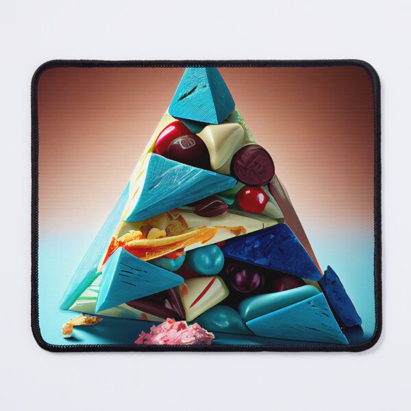 Item preview, Candy Pyramid Spectacle Digital Painting designed and sold by CodeAndColors.