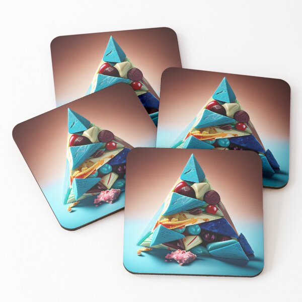 Item preview, Candy Pyramid Spectacle Digital Painting designed and sold by CodeAndColors.