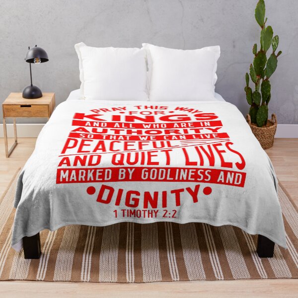 Item preview, Pray For Kings and All In Authority 1 Timothy 2:2 designed and sold by plushism.