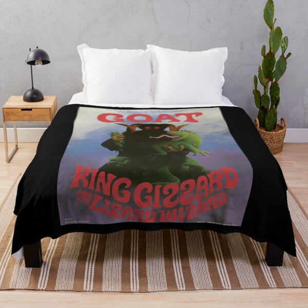 Item preview, Funny King Gizzard And The Lizard Wizard  ? Retro Fan Art Design designed and sold by VervortMartin.