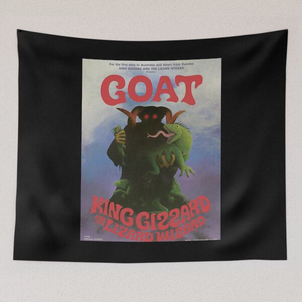 Item preview, Funny King Gizzard And The Lizard Wizard  ? Retro Fan Art Design designed and sold by VervortMartin.