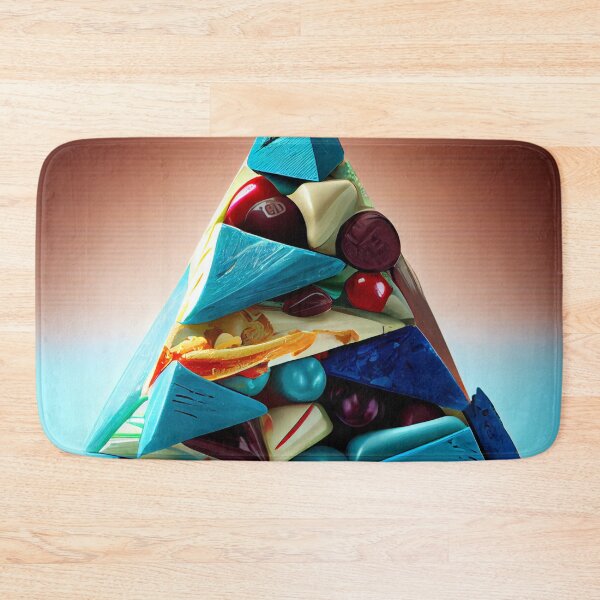 Item preview, Candy Pyramid Spectacle Digital Painting designed and sold by CodeAndColors.