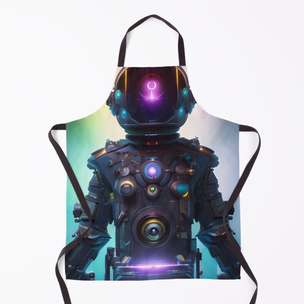 Artikelvorschau, Bunte Atompunk Astronaut digitale KI-Kunst entworfen und verkauft von stine1.