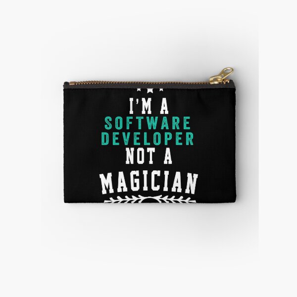 Item preview, I'M A Software developer NOT A MAGICIAN designed and sold by ZEDSOU ⭐⭐⭐⭐⭐.
