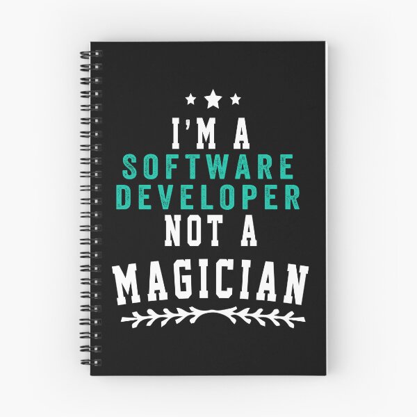 Item preview, I'M A Software developer NOT A MAGICIAN designed and sold by ZEDSOU ⭐⭐⭐⭐⭐.