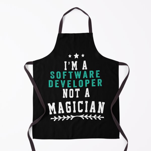 Item preview, I'M A Software developer NOT A MAGICIAN designed and sold by ZEDSOU ⭐⭐⭐⭐⭐.
