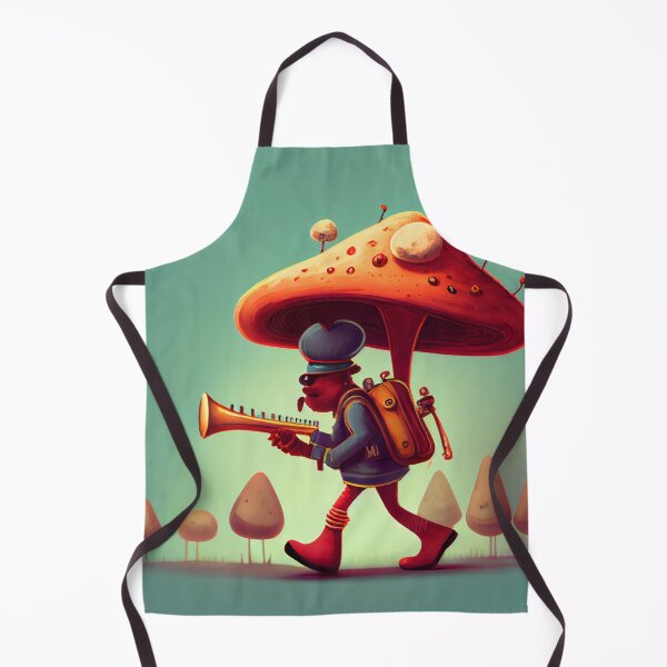 Artikelvorschau, Marching with Fungus and Jam Digital Painting entworfen und verkauft von CodeAndColors.