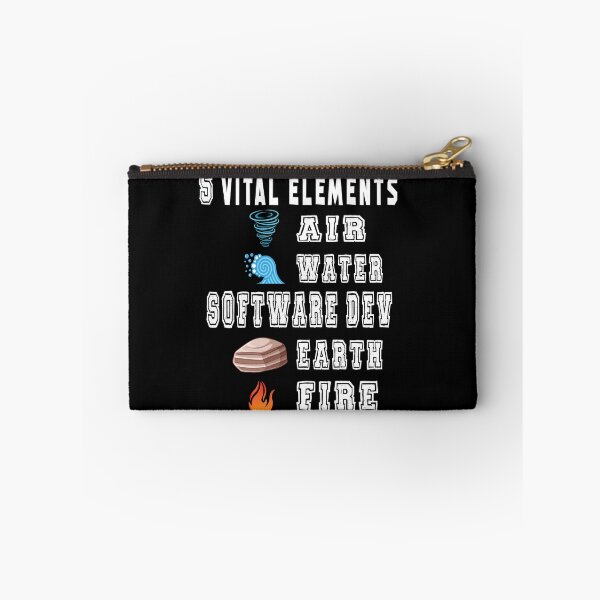 Item preview, Software developer 5 VITAL ELEMENTS  designed and sold by ZEDSOU ⭐⭐⭐⭐⭐.