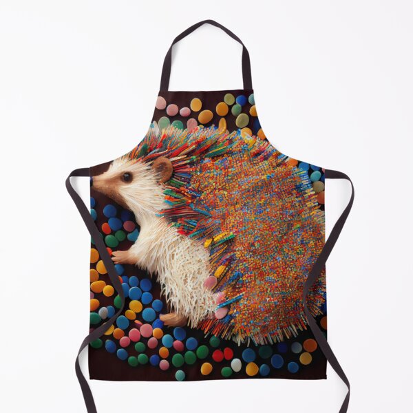 Artikelvorschau, A Mosaic of Sprinkles and Porcupine Digital Painting entworfen und verkauft von CodeAndColors.