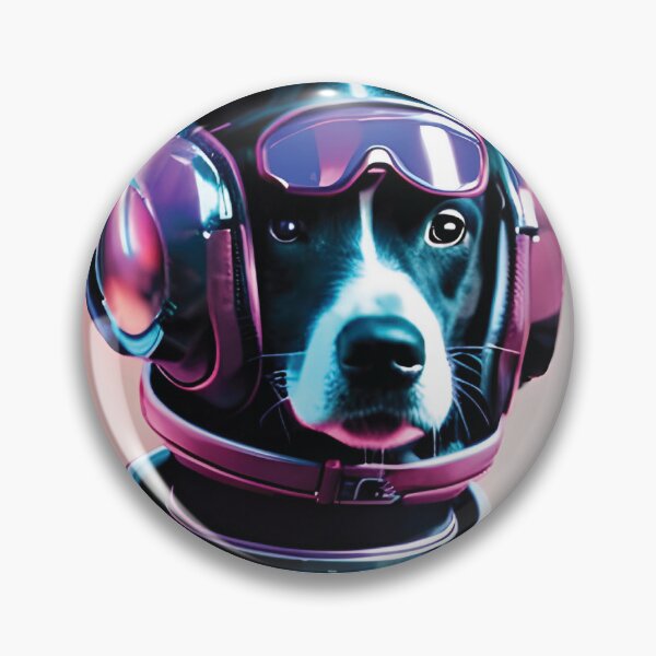 Item preview, Astronaut Dog Steampunk Style, Made with AI designed and sold by Awokken.