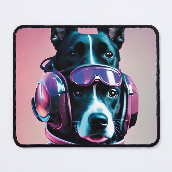 Item preview, Astronaut Dog Steampunk Style, Made with AI designed and sold by Awokken.