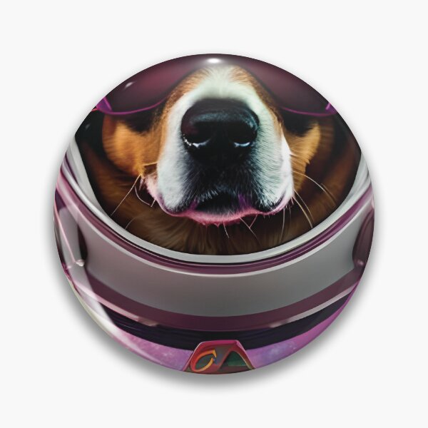 Item preview,  Astronaut Dog Steampunk Style, Made with AI designed and sold by Awokken.